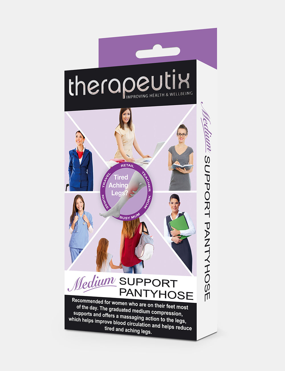 THERAPEUTIX MEDIUM SUPPORT PANTYHOSE