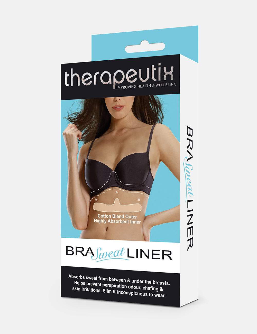 THERAPEUTIX WASH & WEAR BRA SWEAT LINER