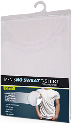 NO SWEAT (UNDER GARMENT) CREW NECK SHIRT BY THERAPEUTIX