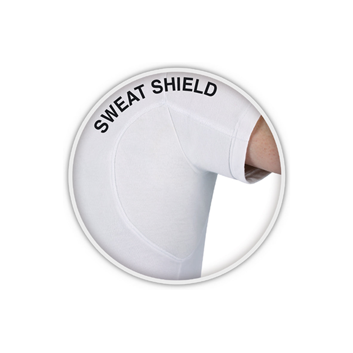 NO SWEAT (UNDER GARMENT) CREW NECK SHIRT BY THERAPEUTIX