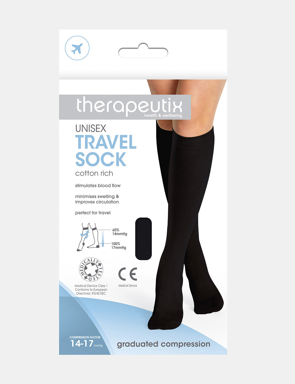 UNISEX TRAVEL SOCK